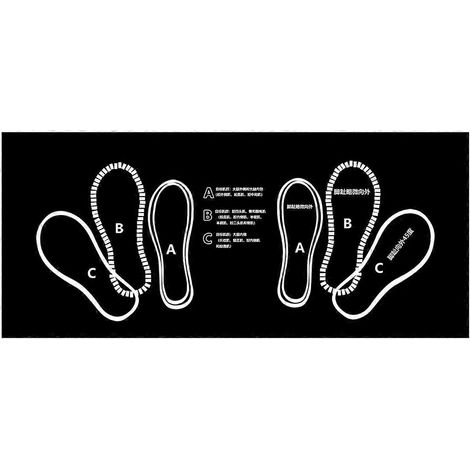Tapis de squat, tapis de positionnement pour genoux et pieds, tapis de squat pour haltérophilie avec kettlebell (1/5)