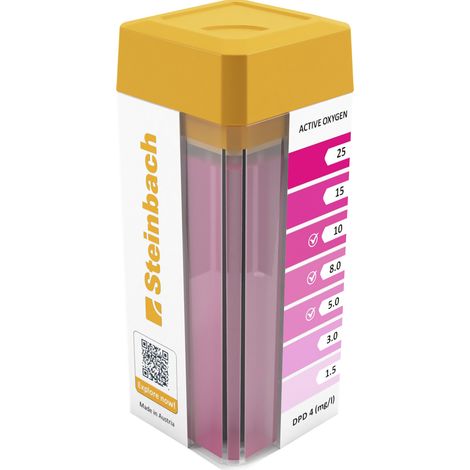 Steinbach Testkit für pH-Wert/O₂ -  je 20 Tabletten (1/3)