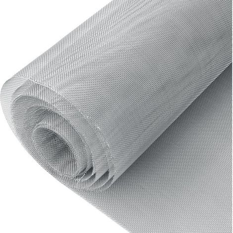 Grillage à mailles fines 0,6 x 4 m, nano diamant, 20 mailles, anti-rats, anti-mouches, anti-insectes, filet de rangement de jardin (1/4)