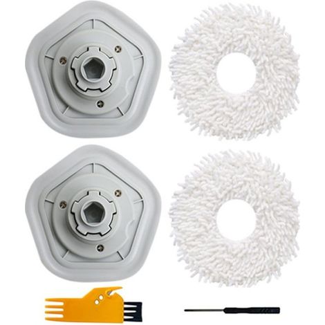 Chiffon de Vadrouille - pour Robot Aspirateur Xiaomi Dreame W10 W10 Pro - 6 Pièces (1/4)