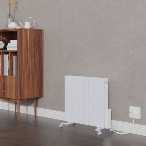 Warmehaus Oil Filled 8 Fin WiFi Electric Heater 575x695mm 1500W