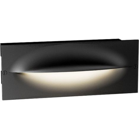 Segnapasso incasso gea led ges2001 led ip65 alluminio moderna, tonalità luce 3000°k (luce calda)