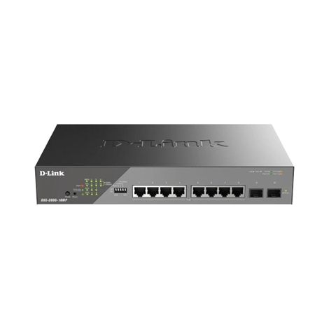 Conmutador inteligente D-Link DSS-200G-10MP/E 10 puertos PoE 130W