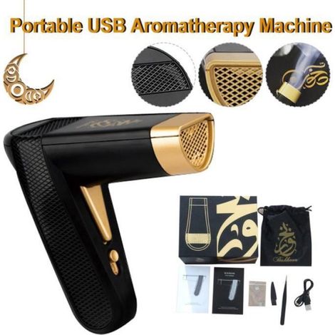 Portable Mini USB Puissance Brûleur D'Encens Rechargeable Musulman Ramadan Machine D'Aromathérapie (1/5)