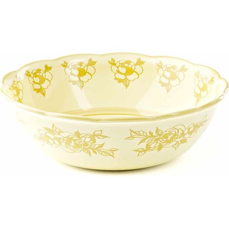 GUZZINI Contenitore Melamina Josephine D 30 Cm Table Decor Giallo Polvere (1/5)
