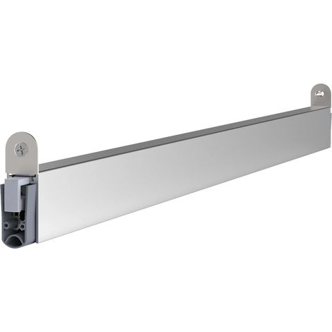 Athmer Schall-Ex L-15/30 WS - 1083 mm - Nutmaß: 15 mm breit x 30 mm tief - kürzbar um 125 mm - Absenkdichtung - Zugluftstopper - Türbodendichtung (1/5)