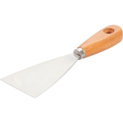 Spachtel Strend Pro S1605, 70 mm, Stahl, Holzgriff (1/2)