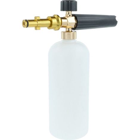 Lance à mousse pour nettoyeur haute pression Kränzle K 7 Profi 175 TST et Profi 160 TST, avec réservoir et tuyau d'aspiration, en acier inoxydable (1/5)