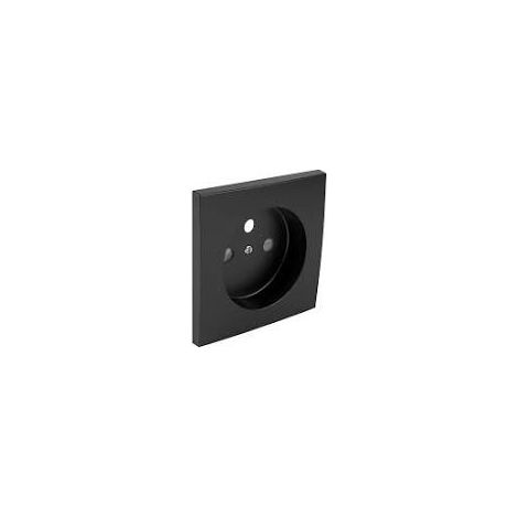 Prise de courant 16A 2P+T noire mat – Montage encastré ou en saillie – Connectique sans vis – Pour chantiers humides – Efapel