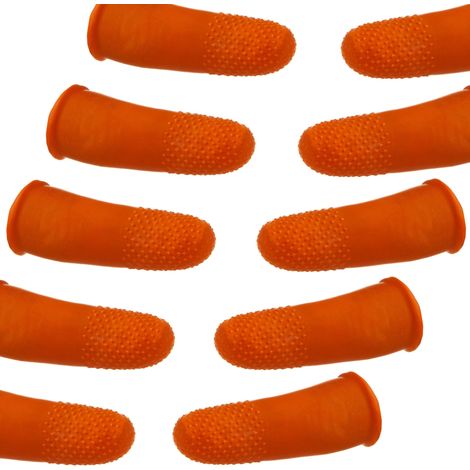 Ditali antistatici in lattice ESD, 10 pezzi.