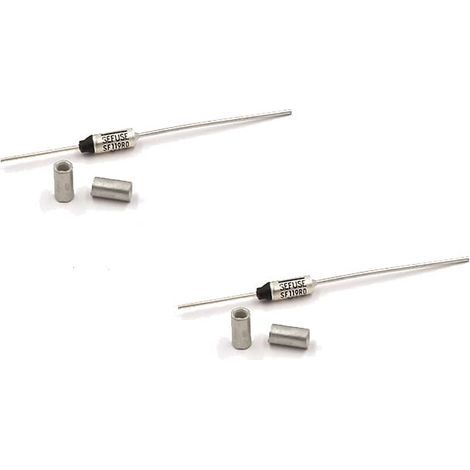 Pack Thermal Fuses 216°C 15A, Crimp Ring, For Appliance Repair (1/5)