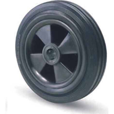 Ruote Industriali Semplici Flangia Termoplastica in Gomma 112B Ø 150 mm
