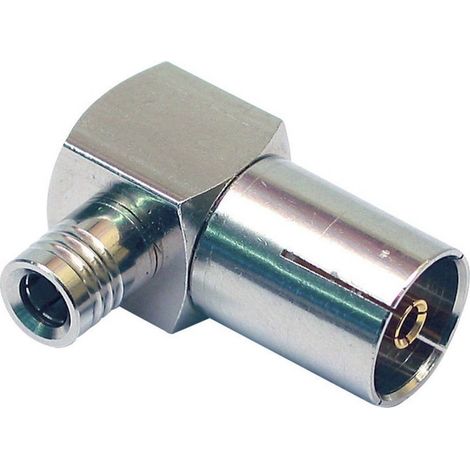 Adaptador coaxial TechniSat 0000/3314 ángulo 90 grados SMB hembra