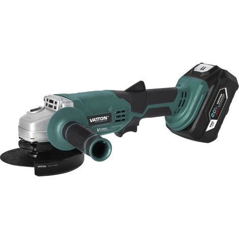 Smerigliatrice 115mm vascan 20v 1 batteria 4.0ah (1/2)