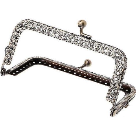 1 fermoir mousqueton en métal pour porte-monnaie/sac à main DIY (10,5 cm) (1/5)