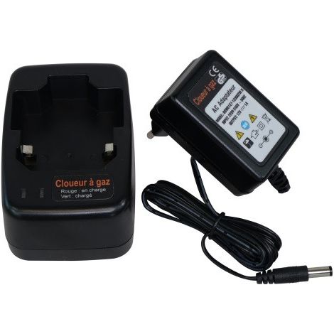 Alsafix – Kit chargeur adaptateur pour cloueurs – Compatible J-50 G1, 20/64 G1, F 22/35 G1 – Pour clous bois dur et béton armé (1/3)