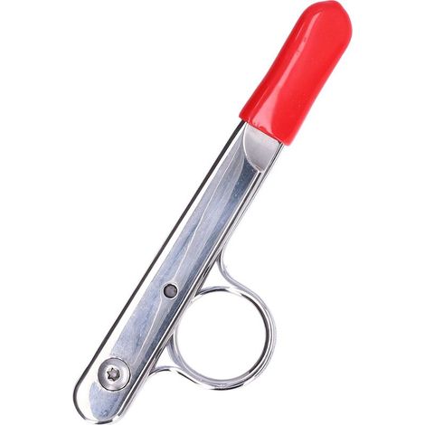 V-förmige, spitze Schere zum Sticken, Nähen und für Garnarbeiten, Edelstahl, für den Hausgebrauch, Schneiderschere (1/5)