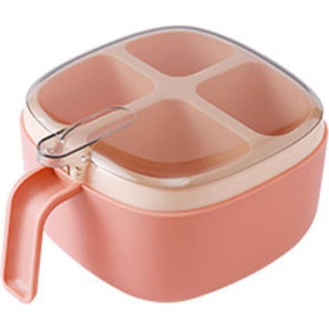 Boîte À Épices - Contenant Avec Couvercle Et Cuillère - Récipient Pour Sel Et Sucre - Usage Cuisine - Lot De 1 (1/4)