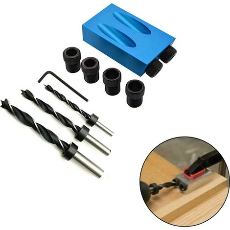 Ensemble de perceuses à trous de poche pour bricolage, outils de sculpture, adaptateur de vis, charpentier (1/5)