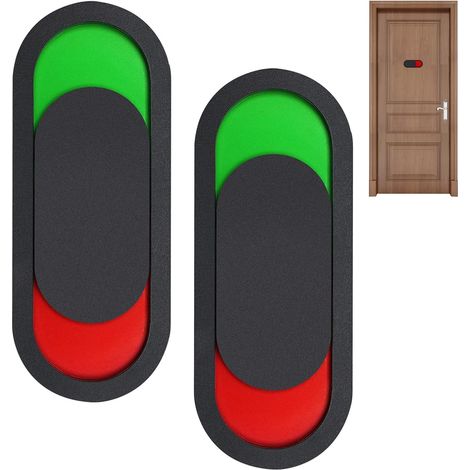 Cartello per porta scorrevole in 2 pezzi, Non disturbare (1/5)