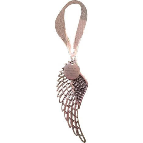 Ornement Angelique - Aile D Ange Et Clochette En Métal - Décoration De Noël Personnalisable Pour Mémoire - Lot De 1 (1/5)