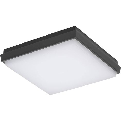 Luminaire extérieur LED LCD Graphit aluminium anthracite L 24 cm 25 W 3000 K IP54 3240 lm réf. 5061 (1/2)