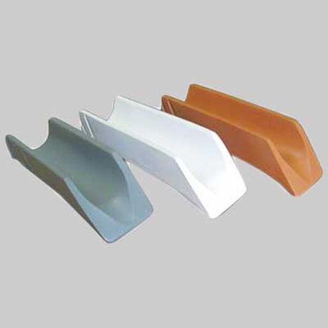 GOCCIOLATOIO APERTO IN PLASTICA - Grigio