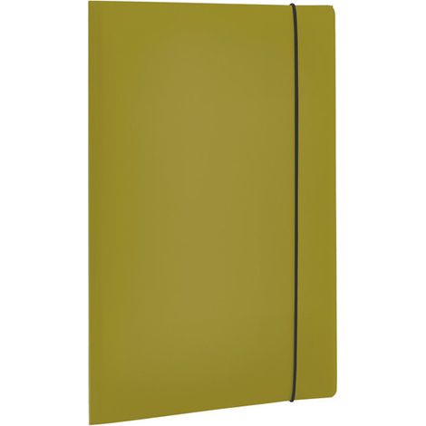 Fellowes 3-Klappen-Mappe Holos mit Gummizug A4 Grün aus recyceltem Polypropylen