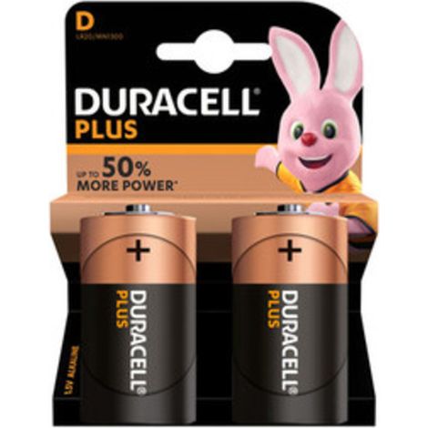 DURACELL BATT ALCALINA TORCIA 2 PZ MN1300- DURACELL- 10,0 blister