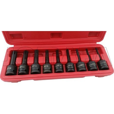 JUEGO DE 9 LLAVES 1/2" IMPACTO RIBE 5 a 14 (1/3)