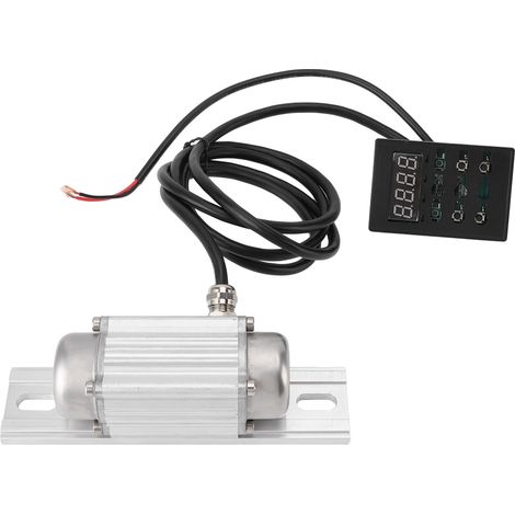 Moteur de vibrateur à béton 7500 tr/min en alliage d'aluminium, vitesse réglable, affichage numérique, prévention IP65, DC 12V, Vibration sans balais 30W
