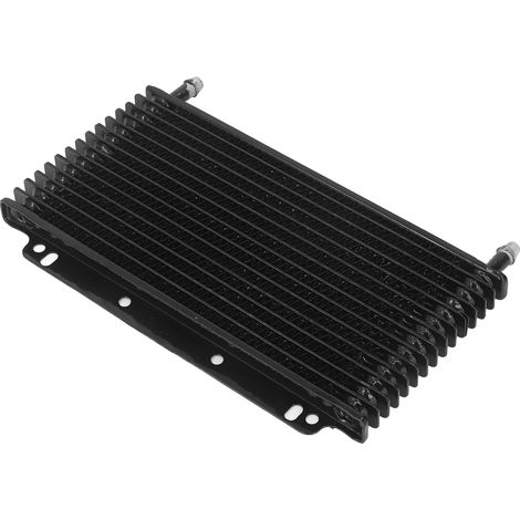 Refroidisseur d'huile de transmission automatique 14 rangs en aluminium pour moto, dirt bike, quad 150cc 250cc moteur (1/5)