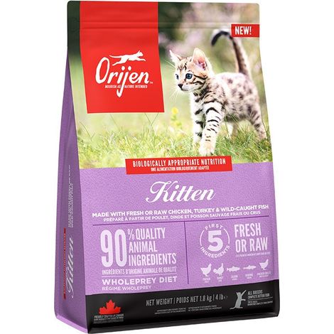 ORIJEN Kitten - Croquettes pour chaton - 1,8 kg (1/2)