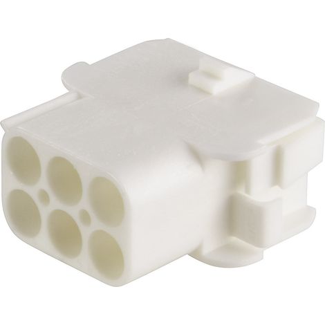 TE Connectivity Boîtier femelle pour câble série Universal-MATE-N-LOK Nbr total de pôles 6 Pas: 6.35 mm 926682-3 1 pc(s) D10061