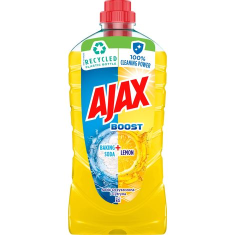 Ajax líquido universal 1l Refresco + Limón (1/4)