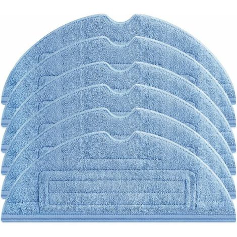 Chiffon Microfibre Réutilisable - Compatible Avec Roborock S7 S7Plus T7 T7Plus T7SPlus - Lot De 6 (1/4)