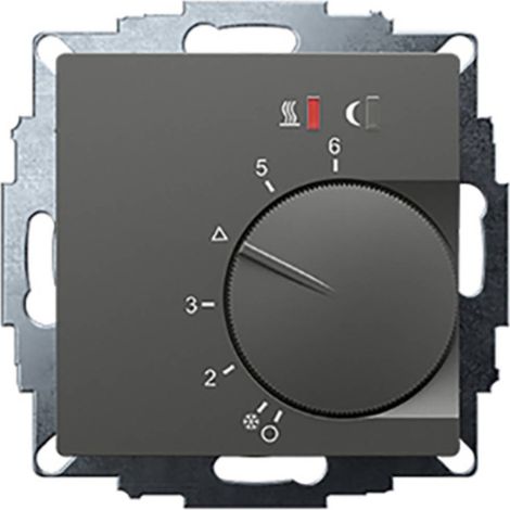 Eberle 547816054302 UTE 2800-R-Anthrazit-55 Termostato ambiente Da incasso 1 pz.