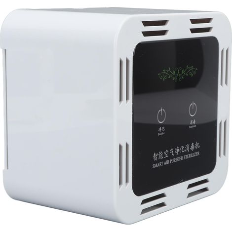 Purificateur d'air intelligent pour la maison, la chambre, les animaux domestiques et la salle de bain. Contrôle par application Wi-Fi et télécommande. Purification par anions. (1/5)