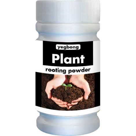 Poudre de bouturage rapide - Hormone d'enracinement pour plantes et fleurs - Engrais de transplantation pour croissance rapide - Améliore la survie des boutures et la floraison (1/5)