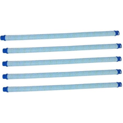 Lot de 5 tuyaux de rechange de 99 cm (39 po) R0527700 pour aspirateur de piscine Zodiac MX6 MX8 T3 T5 X7, tuyau de nettoyage à verrouillage par rotation (1/5)