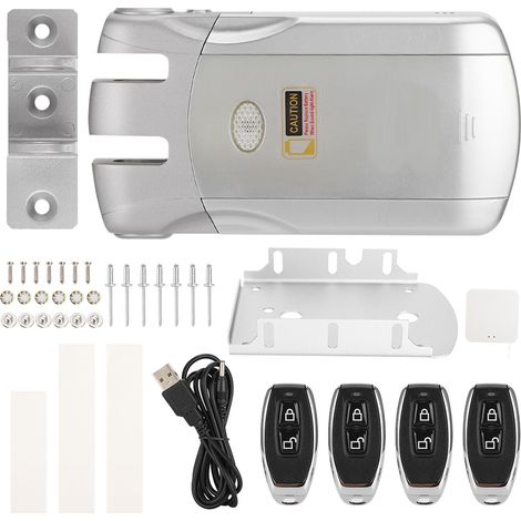 Serrure connectée invisible Wafu 010 sans clé, déverrouillage WiFi Tuya et tactile, alliage de zinc robuste pour sécurité intérieure (1/5)