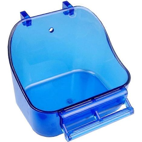 Petit bac à oiseaux suspendu pour baignoire, accessoire pour cage à oiseaux (1/5)
