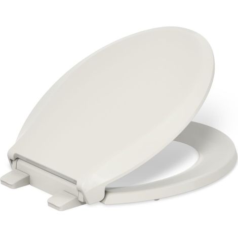 Cachet READYLATCH Lunette WC ronde à fermeture silencieuse Amande (1/5)