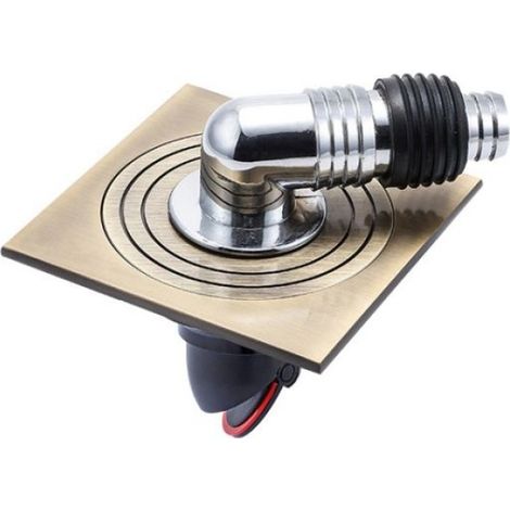 Machine à laver - Drain de sol en cuivre - K6053 Bronze - Anti-odeur - Anti-blocage (1/5)
