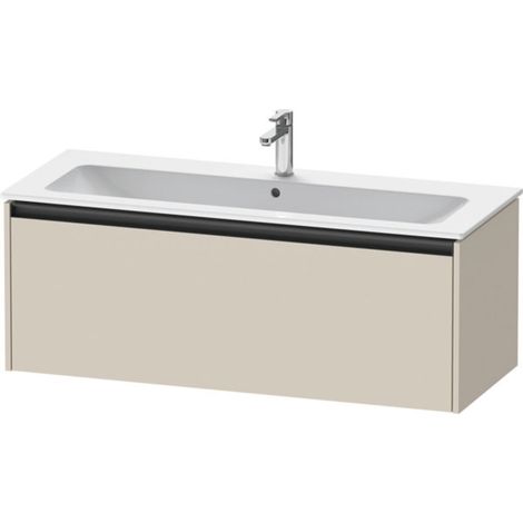 Duravit Ketho.2 Waschtischunterbau wandhängend, 1 Auszug, (1/2)