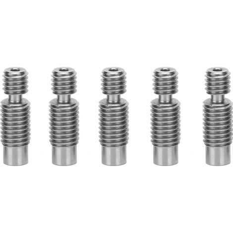 Lot de 5 blocs de rupture thermique V6 en alliage de titane, gorge de 1,75 mm pour accessoires d'imprimante 3D (1/5)
