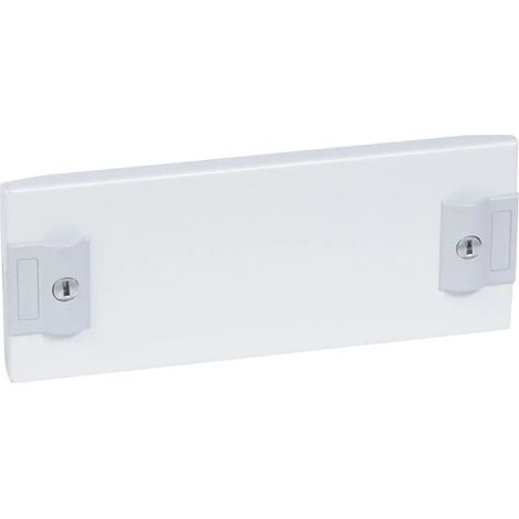 Plastron plein métal 1/4 tour pour gaines à câbles XL³400 hauteur 100mm LEGRAND 020142 (1/2)