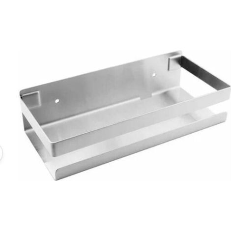 Duschablage und Aufbewahrung, Badezimmermöbel aus silberfarbenem Edelstahl (1/3)