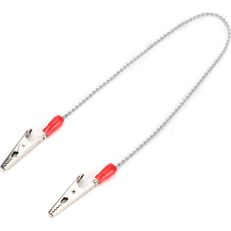 5 pièces Porte-serviette dentaire avec chaîne à billes en acier flexible, Accessoires pour dentiste, Argenté (1/5)