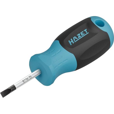 HAZET Tournevis 811K-35, lame plate, 0,6 x 3,5 mm (1/4)